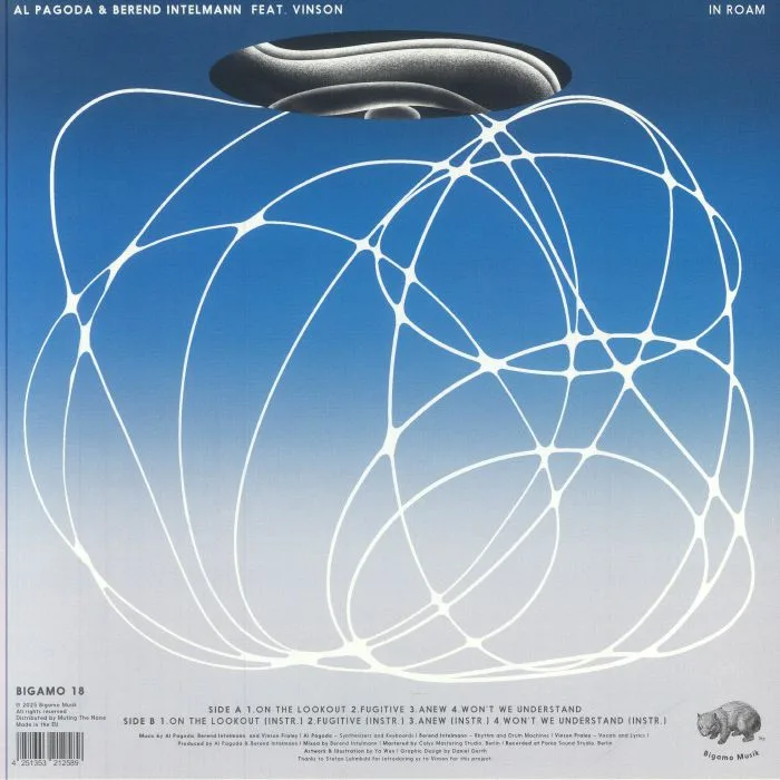 Back cover — Al PAGODA / BEREND INTELMANN — In Roam