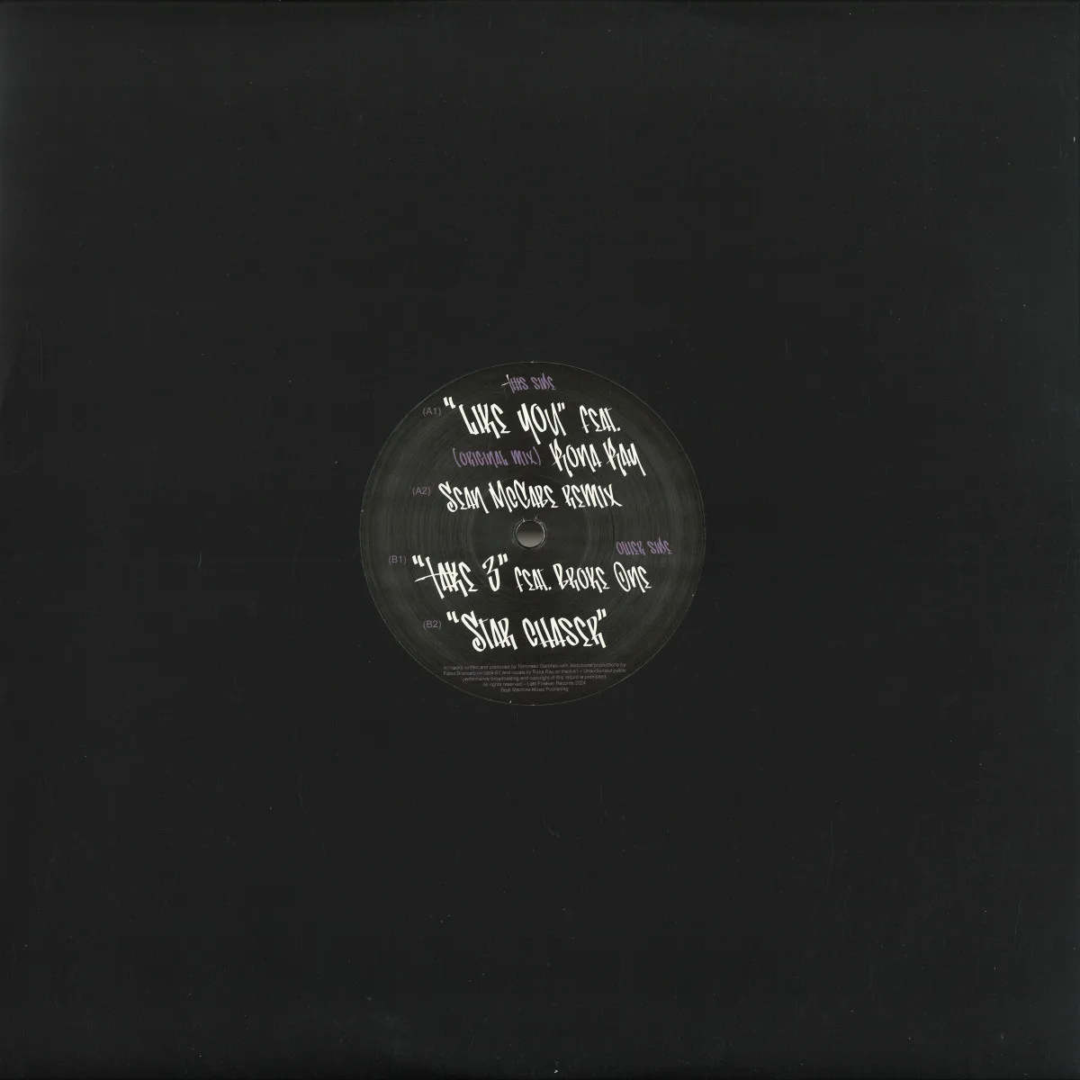 Back cover — Turbojazz — Turbojazz & Friends EP