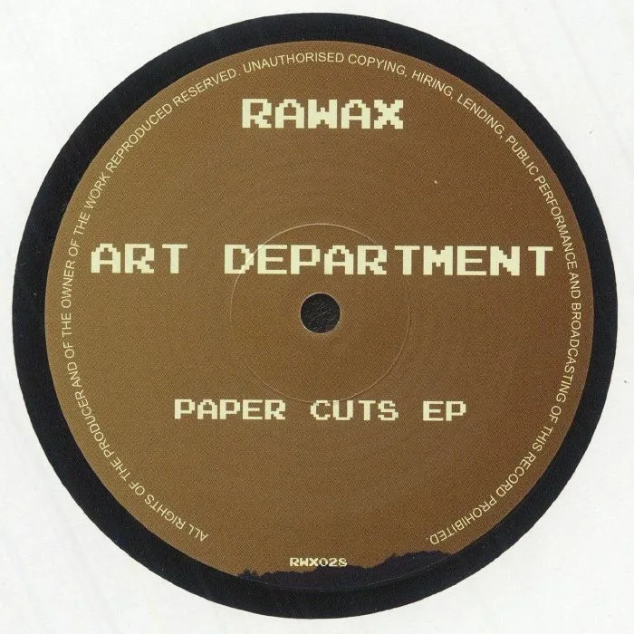 Лицевая сторона обложки — ART DEPARTMENT — Paper Cuts EP