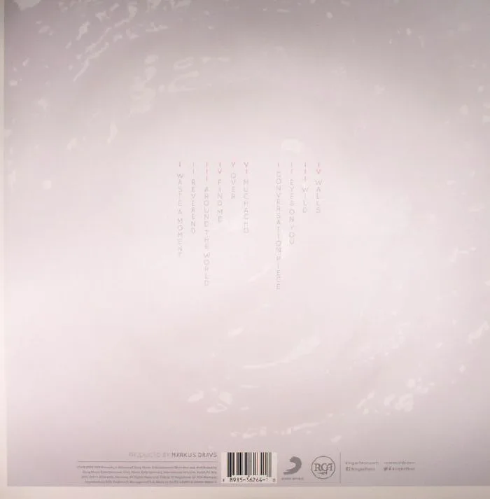 Back cover — KINGS OF LEON — Walls