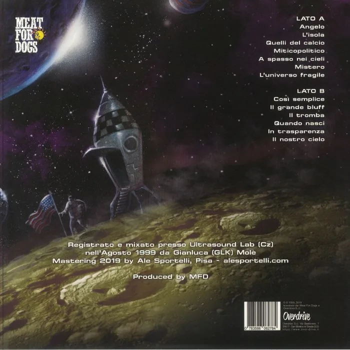 Back cover — MEAT FOR DOGS — Il Grande Bluff