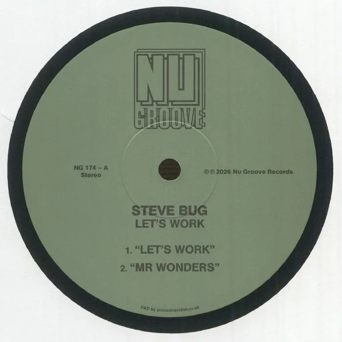 Front cover — Steve BUG — Let's Work