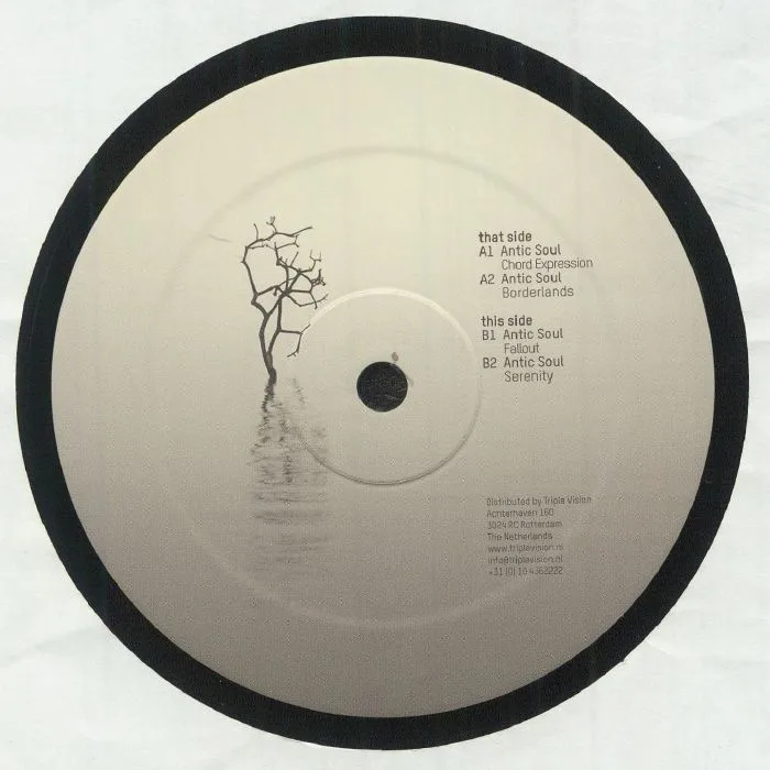 Back cover — ANTIC SOUL — Serenity EP