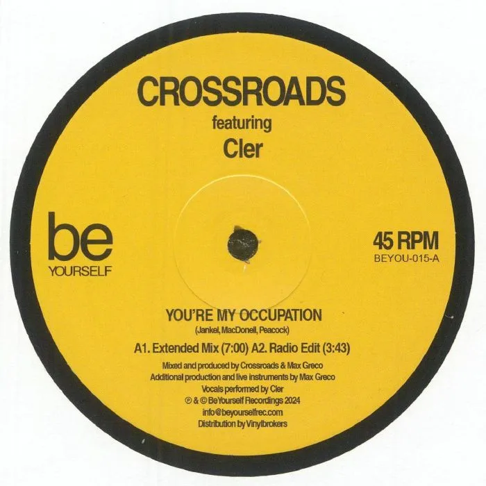 CROSSROADS feat CLER — You're My Occupation (reissue)