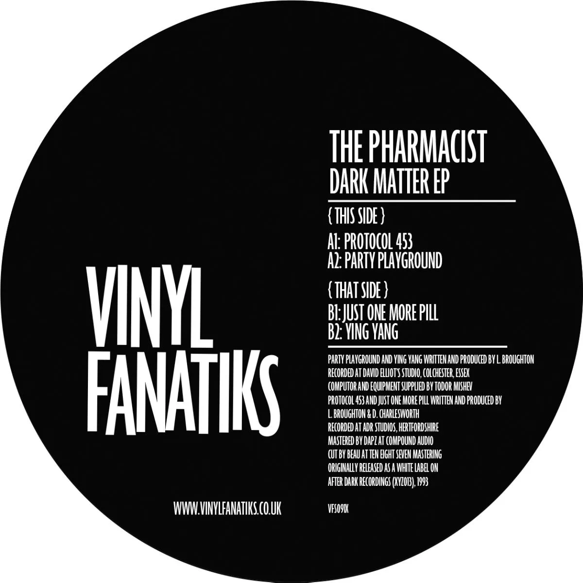 The Pharmacist — Dark Matter EP