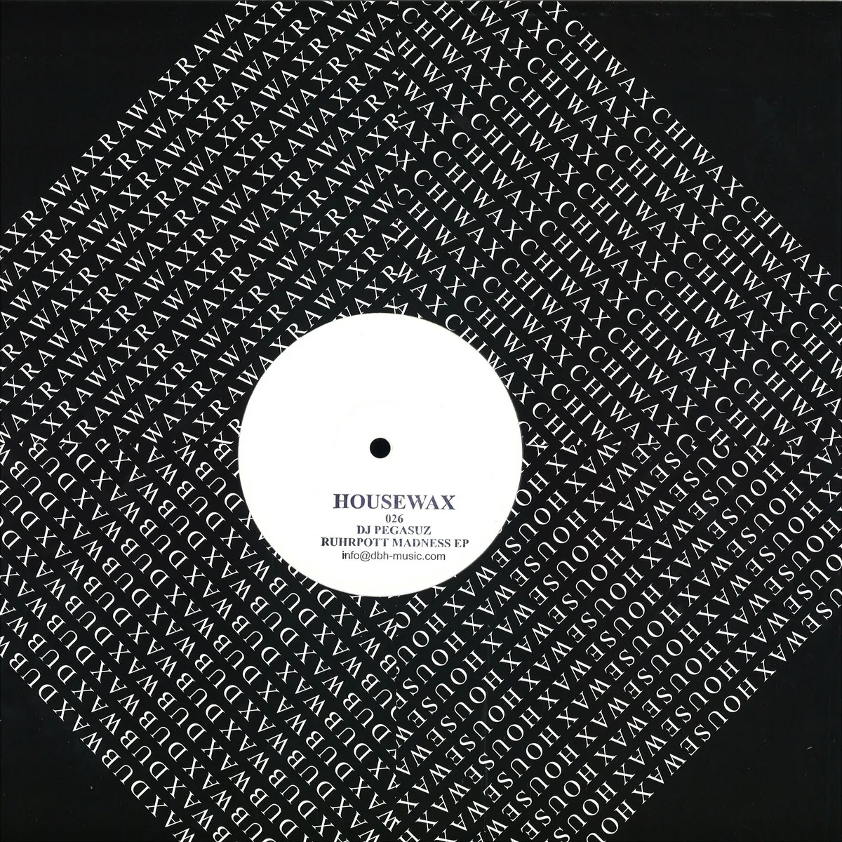 Back cover — Dj Pegasuz — Ruhrpott Madness EP