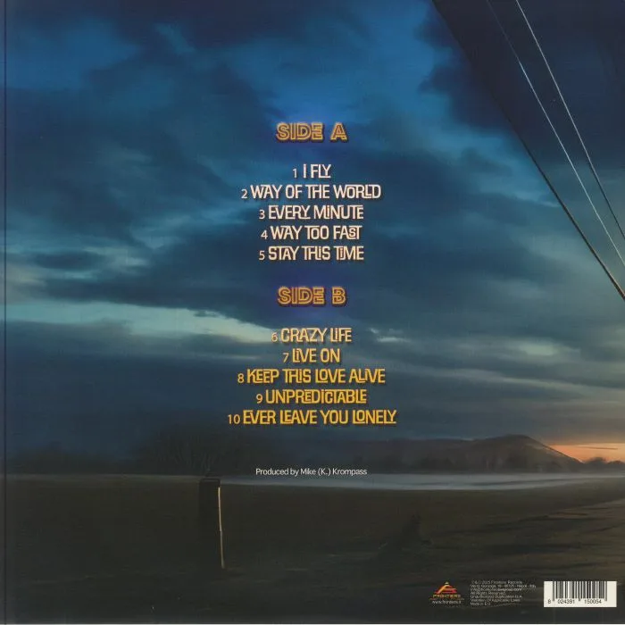 Back cover — HONEYMOON SUITE — Wake Me Up When The Sun Goes Down