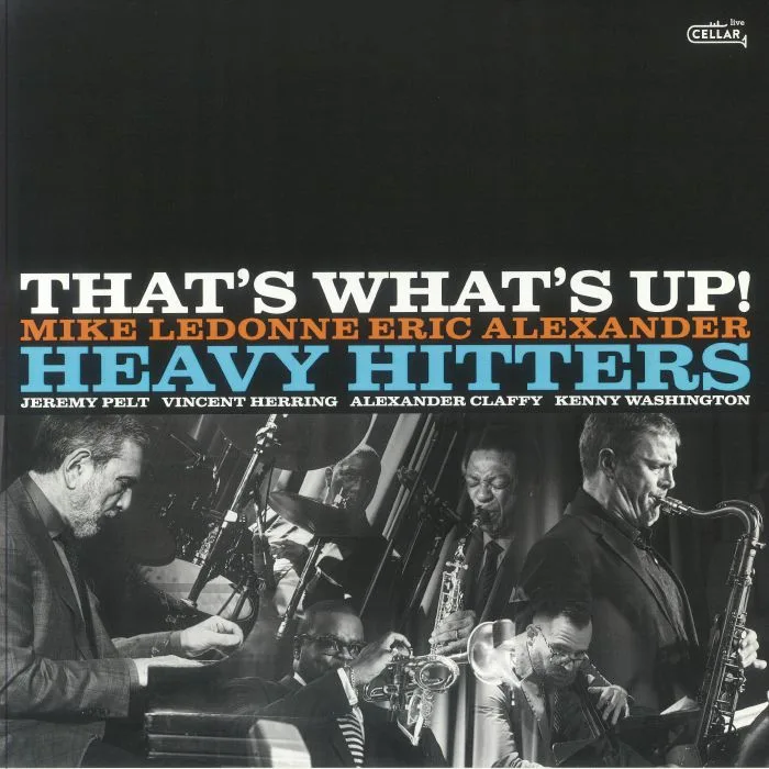 Лицевая сторона обложки — The HEAVY HITTERS — That's What's Up