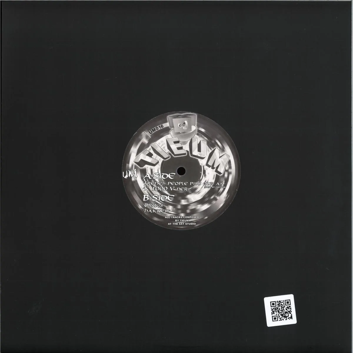 Back cover — Tieum — Tcher No Beat 05 RP