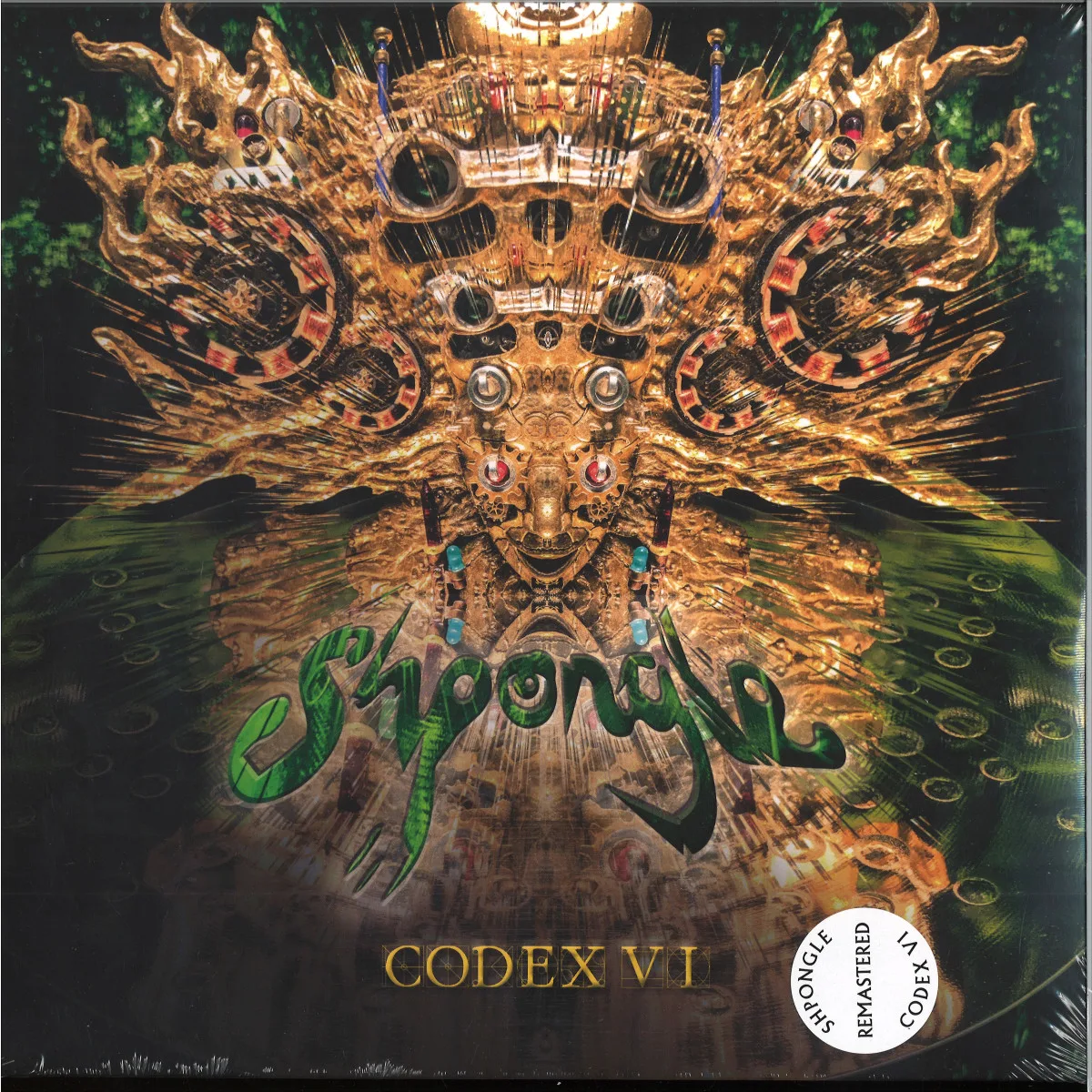 Front cover — Shpongle — Codex 6 LP 3x12"