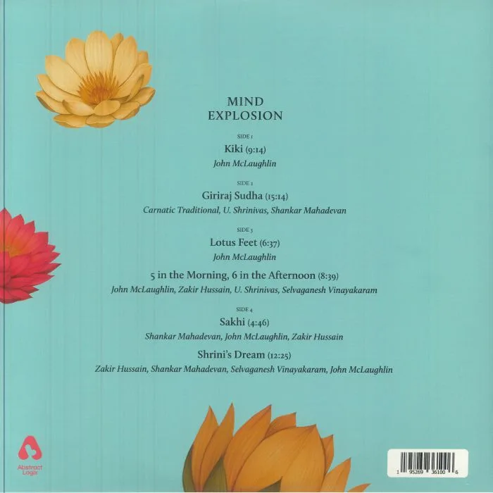 Back cover — SHAKTI — Mind Explosion: 50th Anniversary Tour Live
