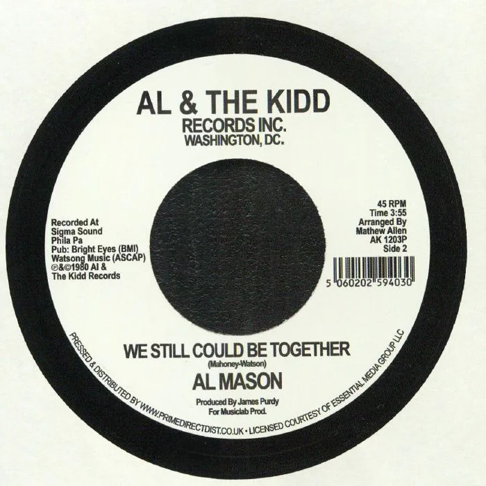 Back cover — Al MASON — Good Lovin'