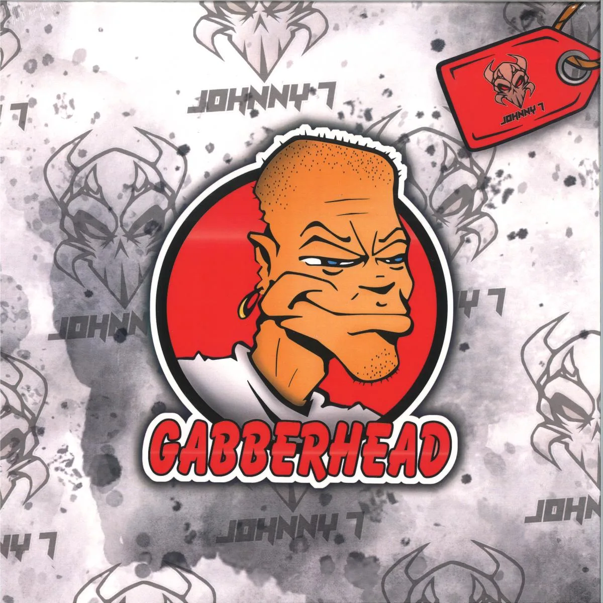 Обратная сторона обложки — Gabberhead Artist Series — Vol.4: Johnny 7