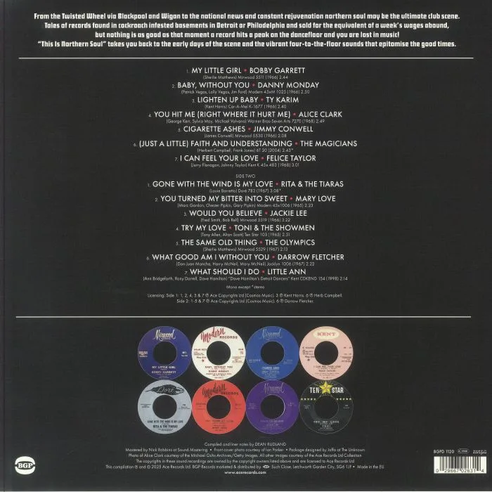 Back cover — VARIOUS — This Is Northern Soul