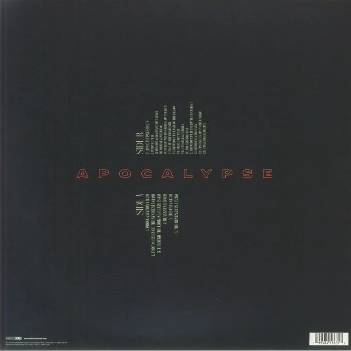 Back cover — CROWN LANDS — Apocalypse
