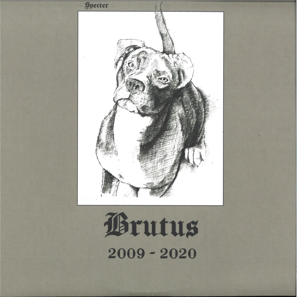 Front cover — Specter — Brutus LP 2x12"