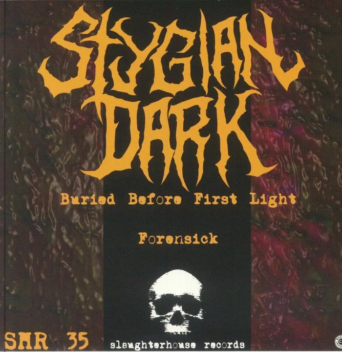 Обратная сторона обложки — STYGIAN DARK — Forensick