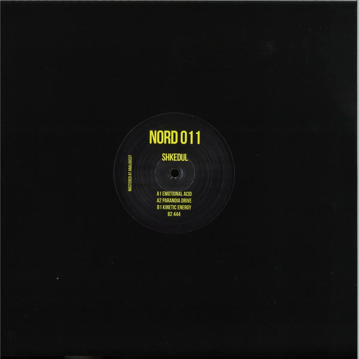 Обратная сторона обложки — Shkedul — NORD 011