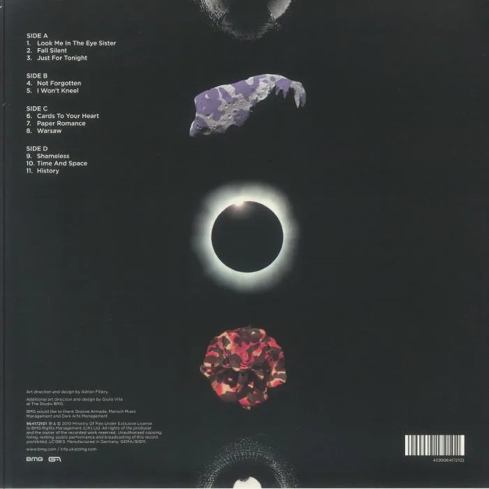 Обратная сторона обложки — GROOVE ARMADA — Black Light (15th Anniversary Edition)
