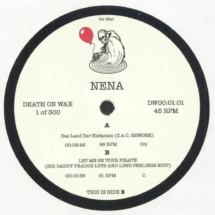 Back cover — NENA — DW00:01:01