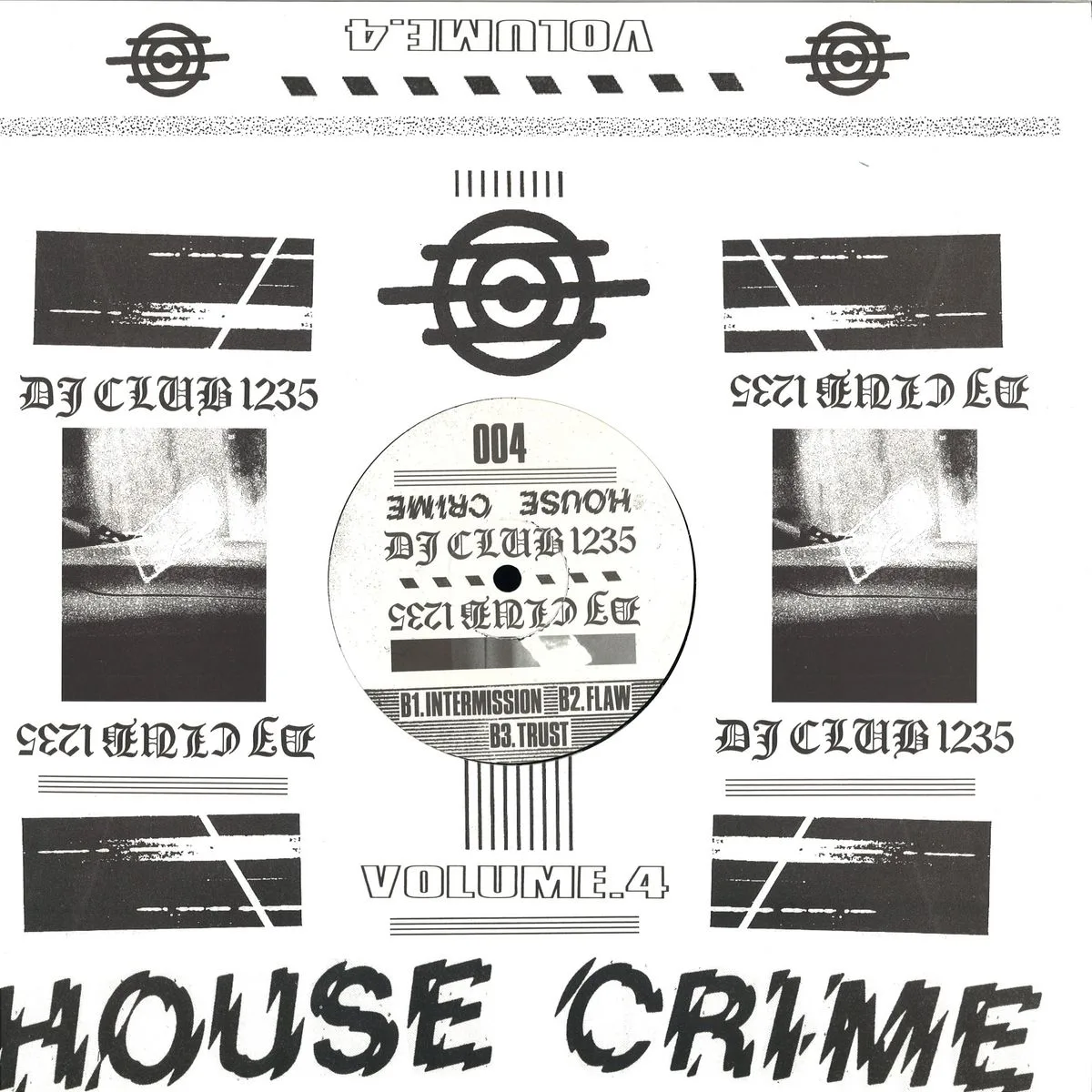 Обратная сторона обложки — Dj Club 1235 — House Crime Vol 4