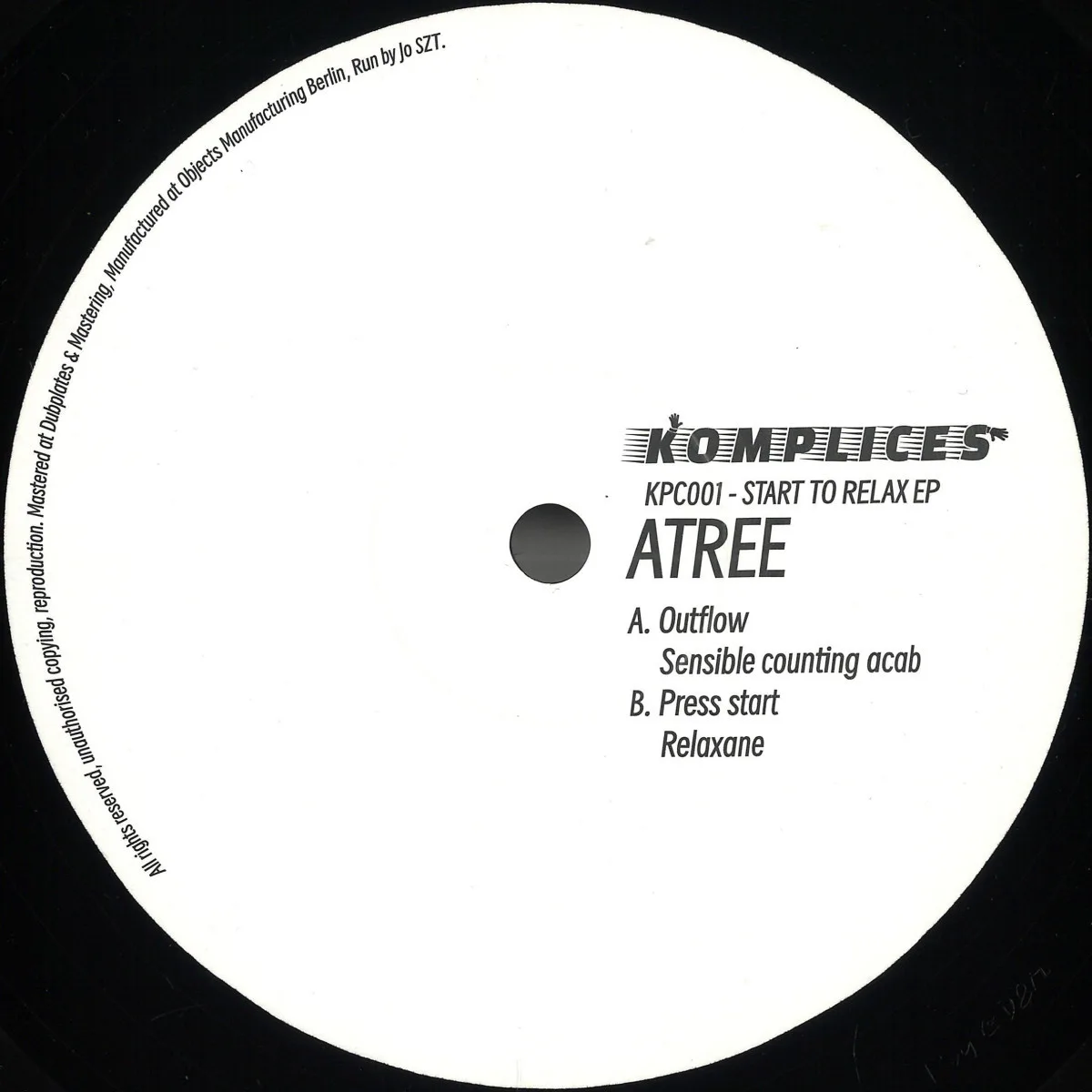 Atree — Start To Relax EP
