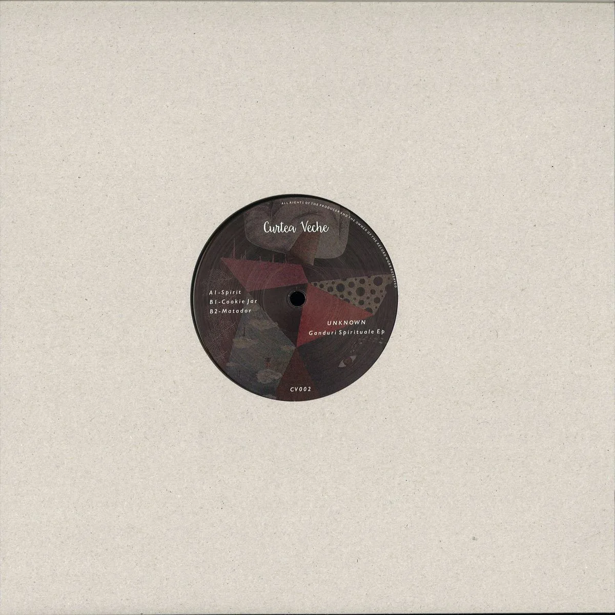 Обратная сторона обложки — Unknown — Ganduri Spirituale Ep