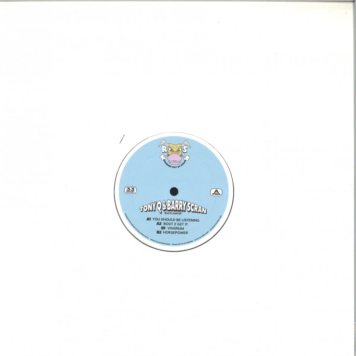 Back cover — Tony Q & Barry Scran — Bout To Get It EP