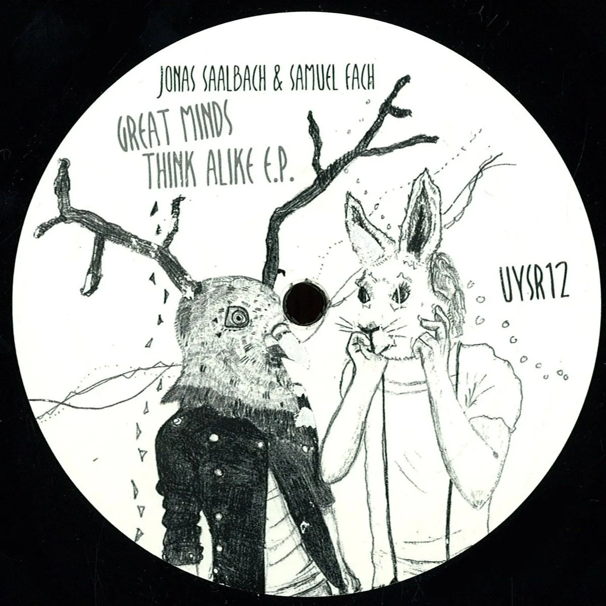 Front cover — Jonas Saalbach&Samuel Fach — Great Minds Think Alike Ep
