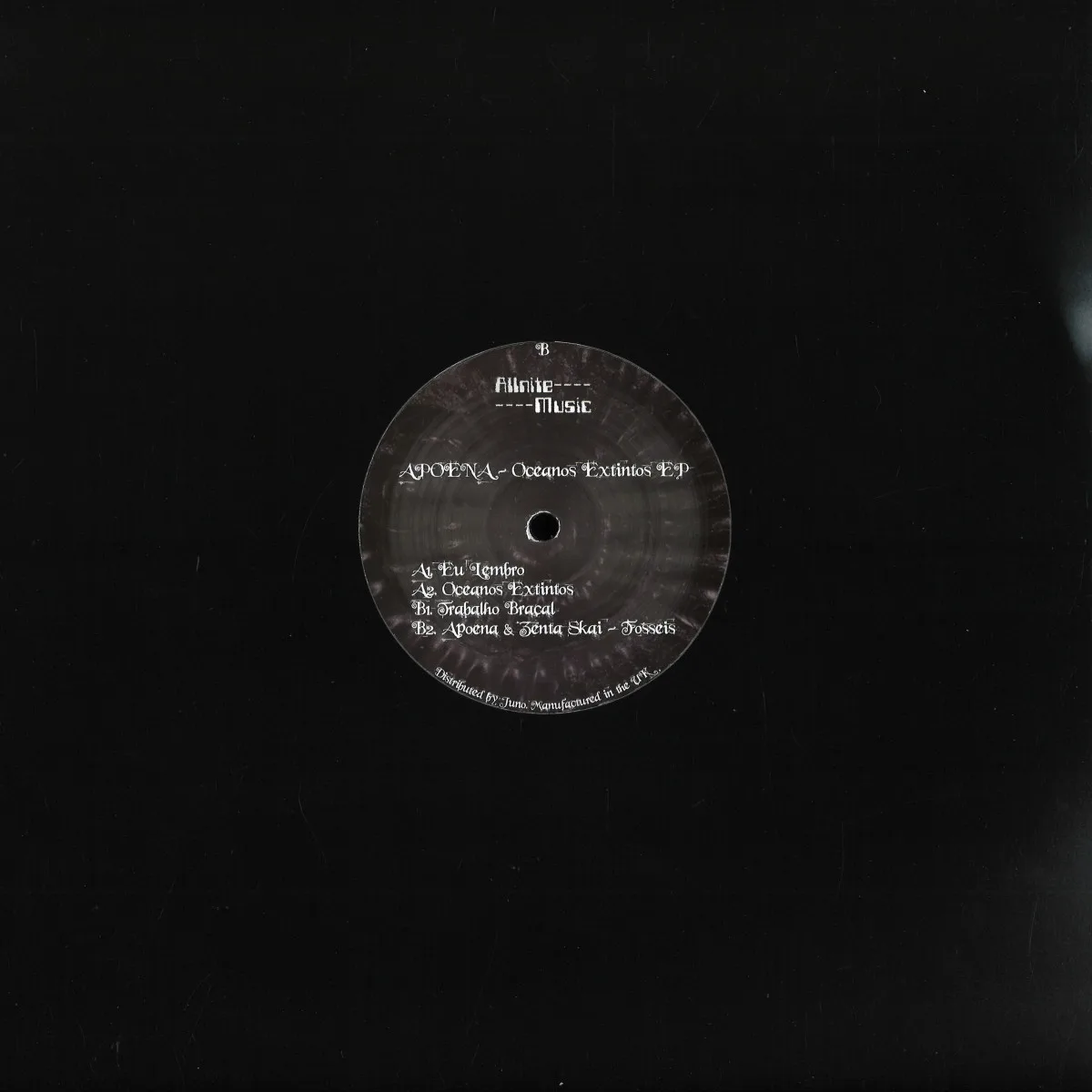 Back cover — Apoena — Oceanos Extintos EP