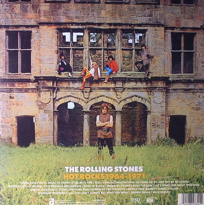 Обратная сторона обложки — The ROLLING STONES — Hot Rocks: 1964-1971