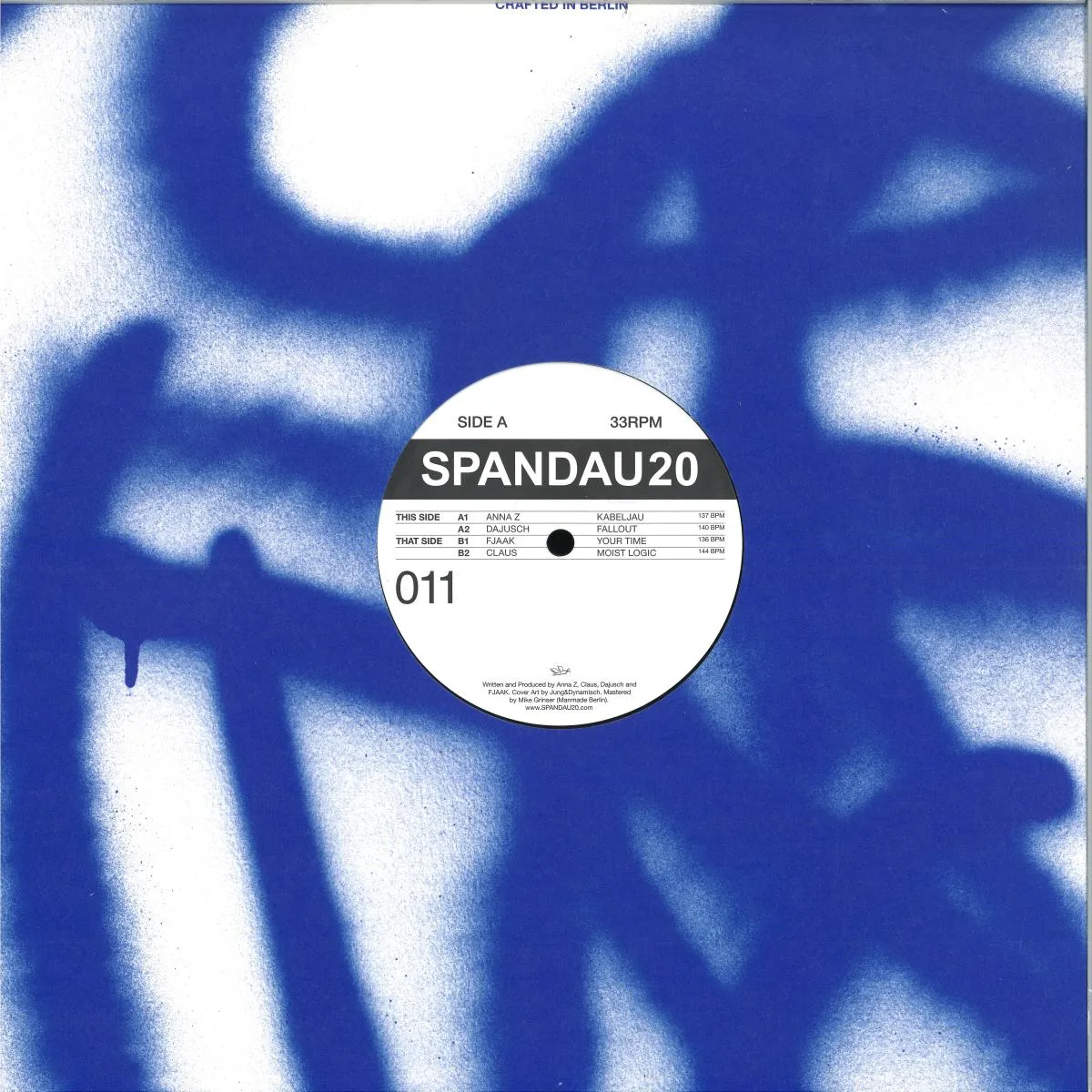 ANNA Z, Dajusch, FJAAK, Claus — SPANDAU20 011