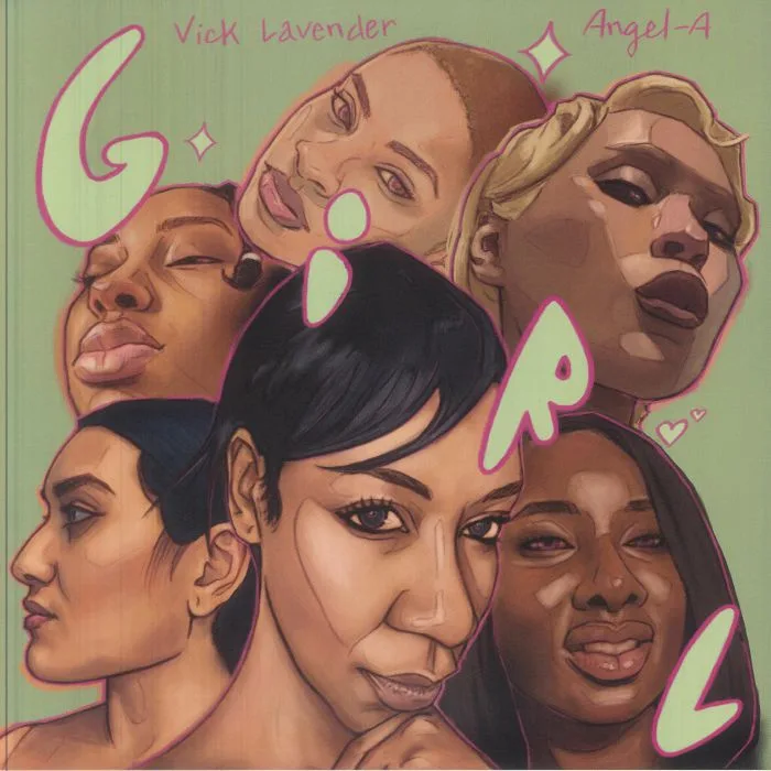 Front cover — Vick LAVENDER / ANGEL A — GIRL