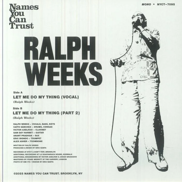 Обратная сторона обложки — Ralph WEEKS — Let Me Do My Thing
