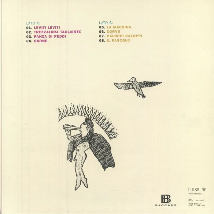 Back cover — ALFIO ANTICO / GO DUGONG — La Macchia