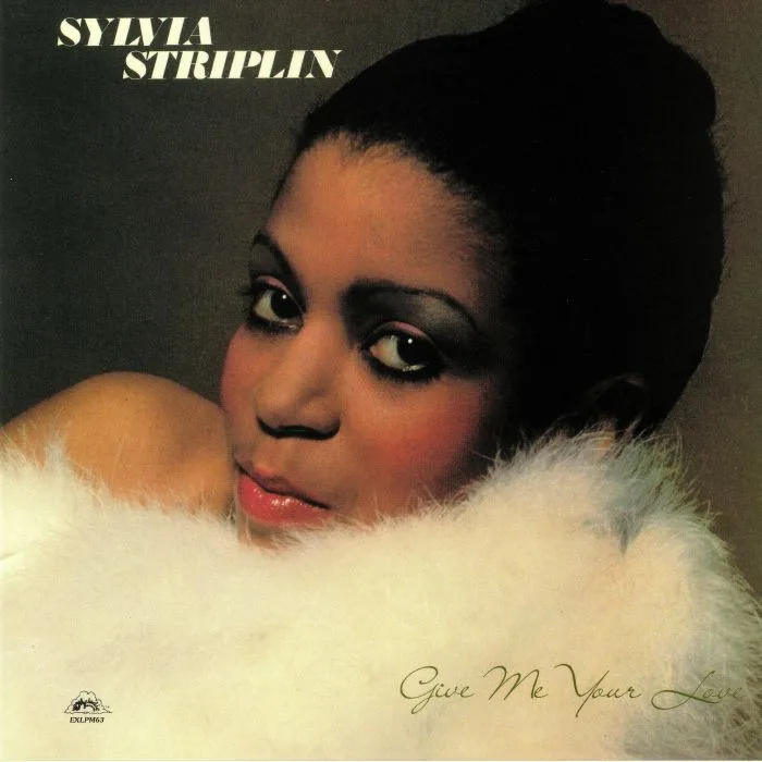 Front cover — Sylvia STRIPLIN — Give Me Your Love (Roy Ayers production)