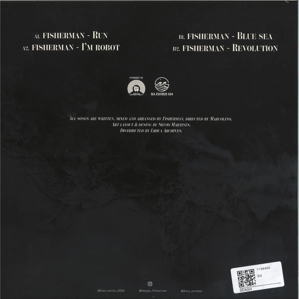 Back cover — Fisherman — Revolution EP