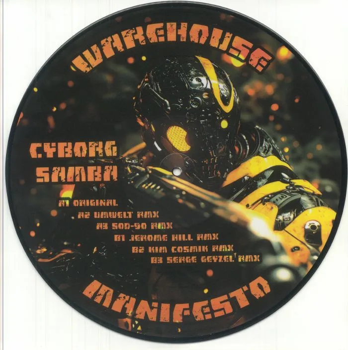 Back cover — GAMADON — We Come In Peace Part I: Cyborg Samba