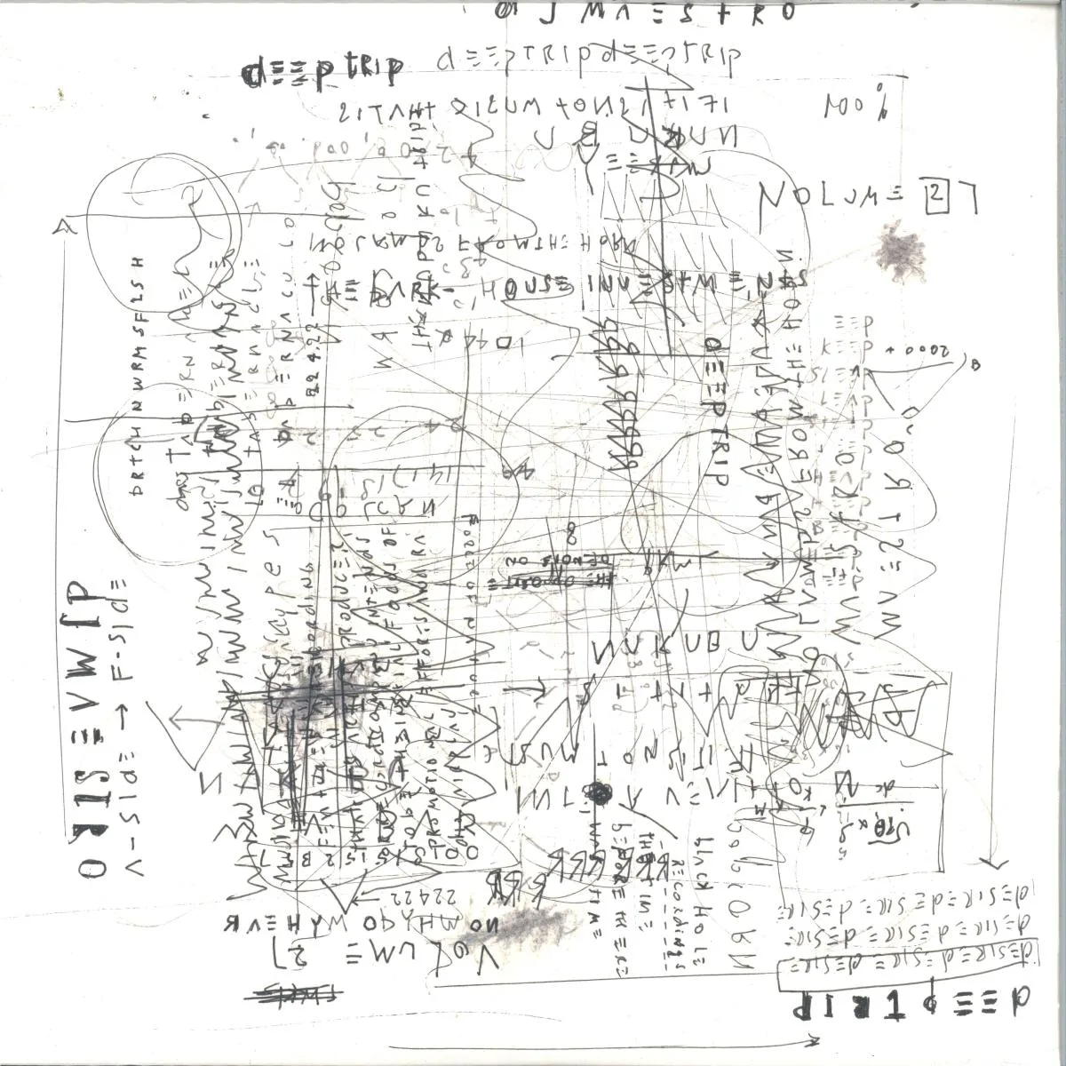 Front cover — DJ Maestro — Deep Trip LP 3x12"