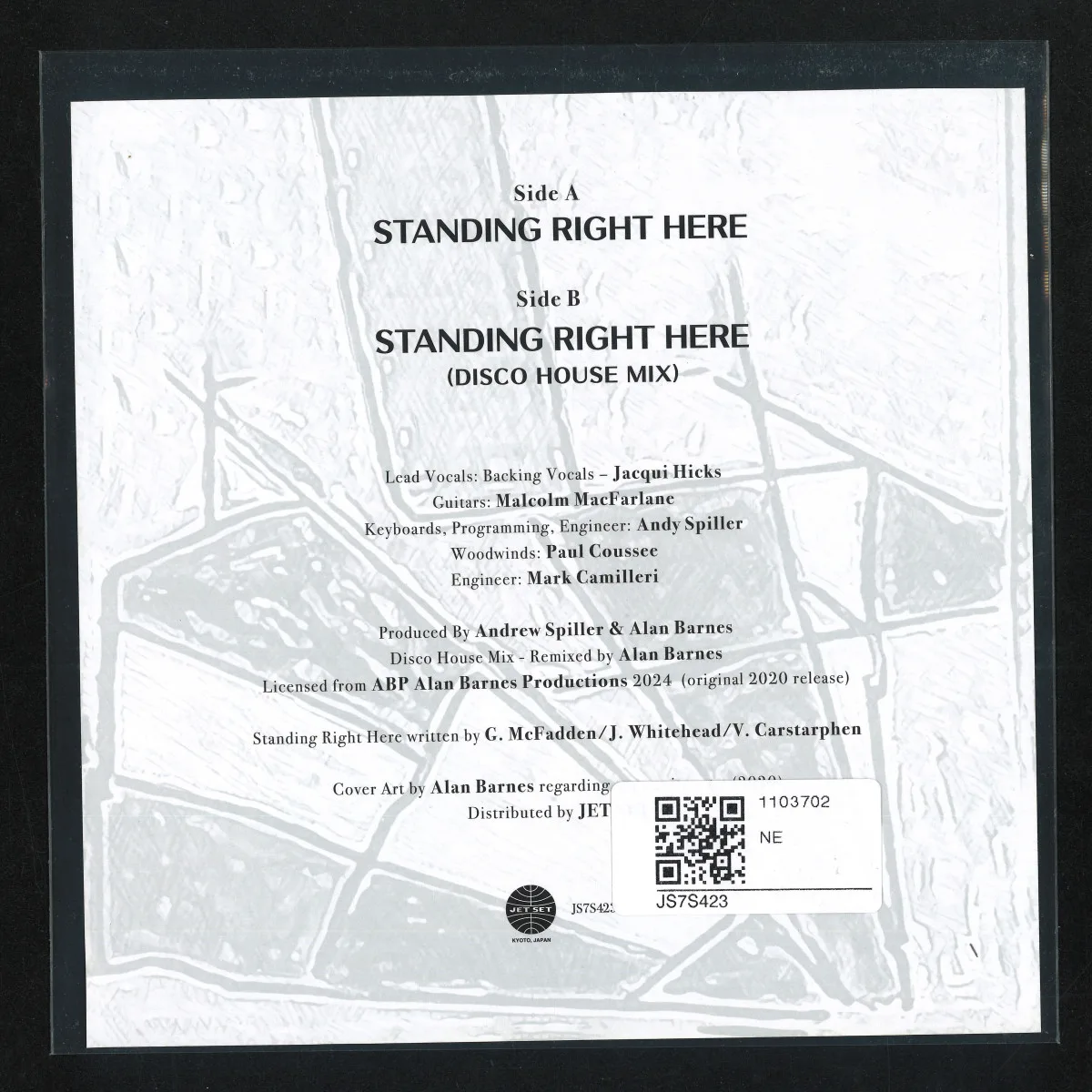 Back cover — Paprika Soul — Standing Right Here