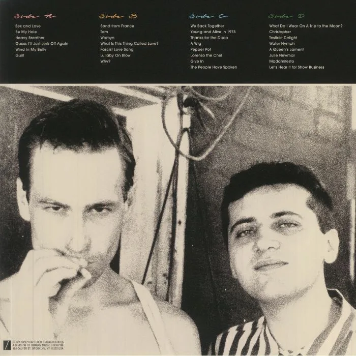 Back cover — MOUTH CONGRESS — Waiting For Henry
