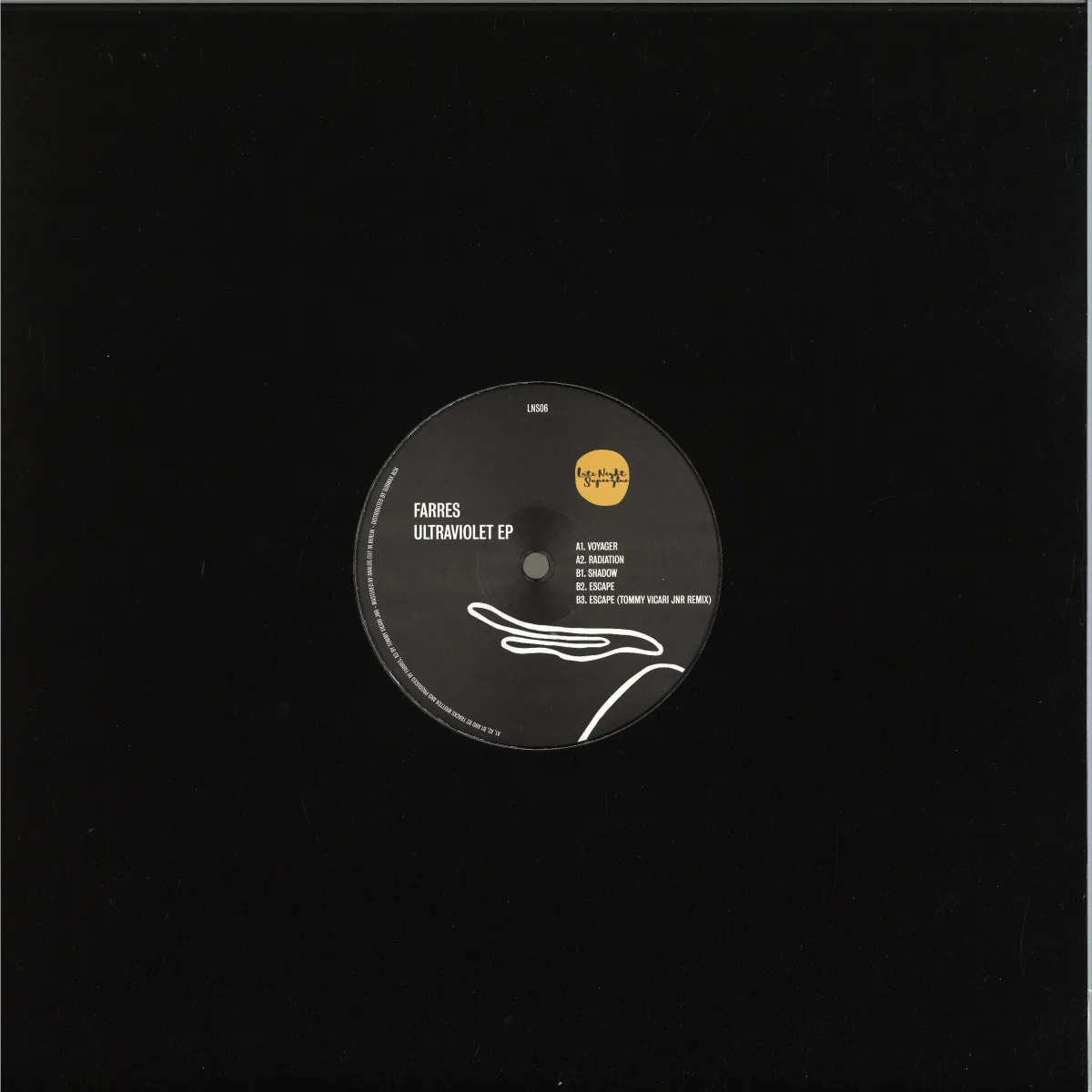 Back cover — Farres — Ultraviolet EP