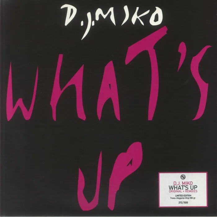Front cover — DJ MIKO — What's Up