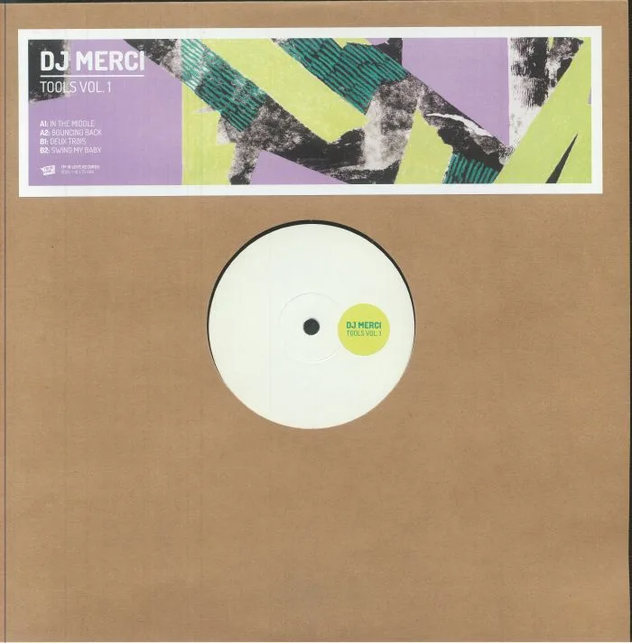 Front cover — DJ MERCI — Tools Vol 1