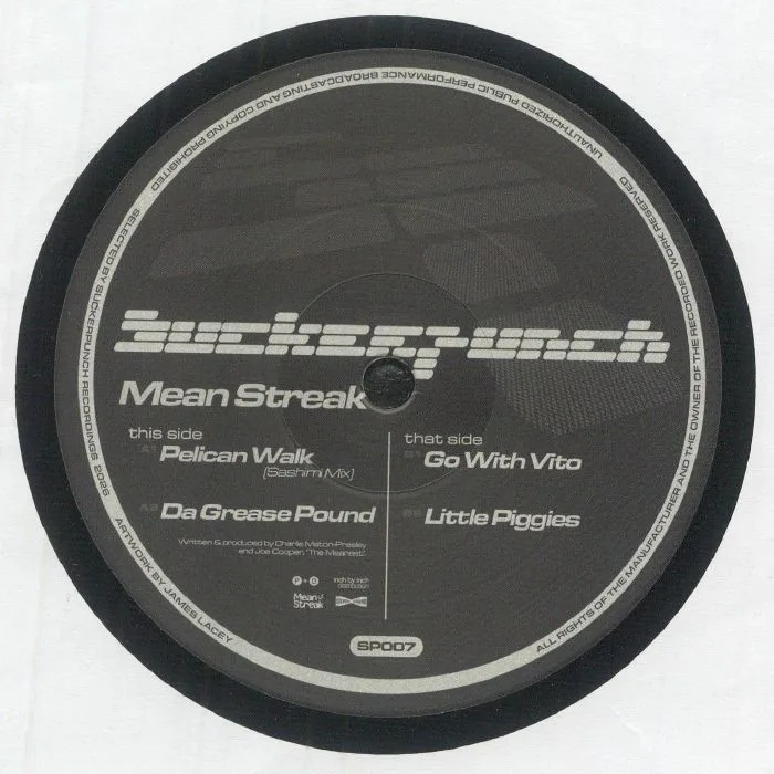Лицевая сторона обложки — MEAN STREAK — SUCKERPUNCH 007