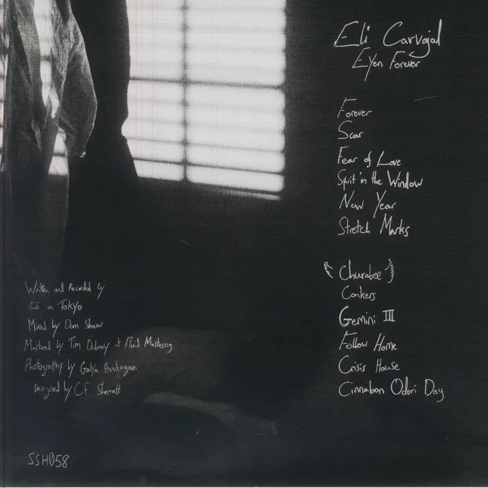 Back cover — Eli CARVAJAL — Eyen Forever