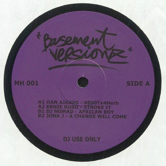 Front cover — Dan AIKIDO / ERNIE RUSO / DJ NOMAD / JONA J — Basement Versionz