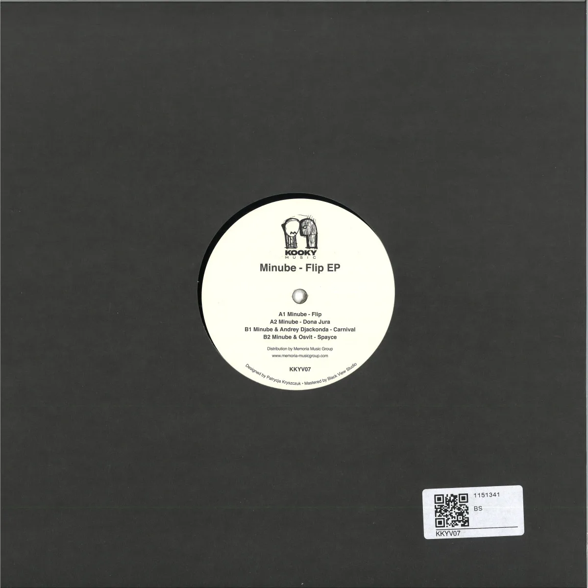 Обратная сторона обложки — Minube — Flip EP