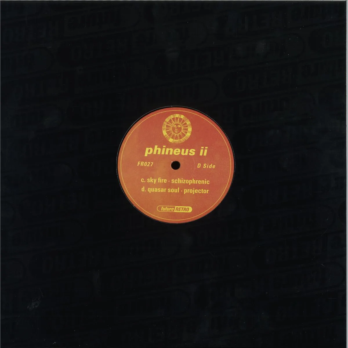 Обратная сторона обложки — Phineus II — FR027 LP 2x12"