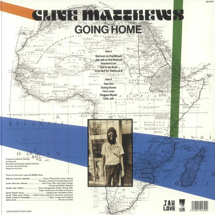 Обратная сторона обложки — Clive MATTHEWS — Going Home
